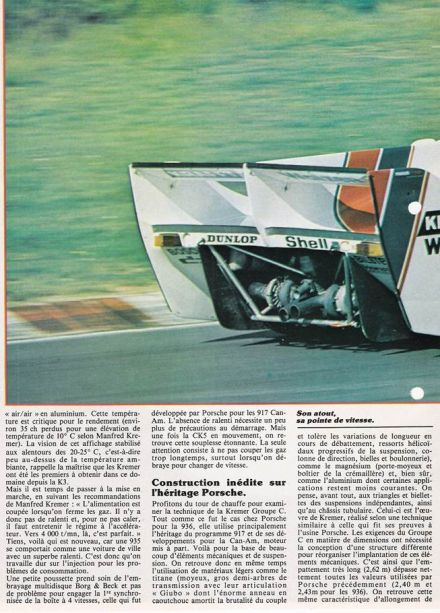 Porsche Kremer CK5