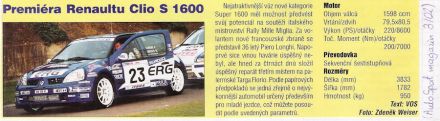 Renault Clio Super 1600