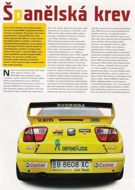 Seat Cordoba WRC Evo II