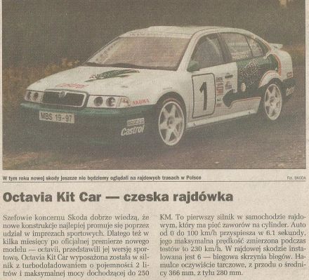 Skoda Octavia Kit Car.