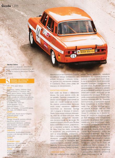 Skoda 120 S Rallye