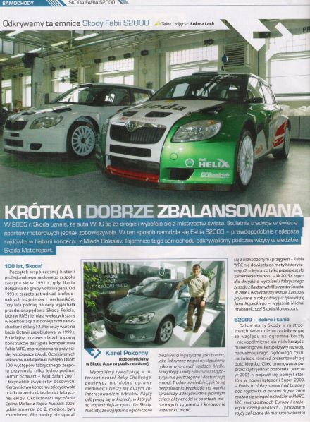 Skoda Fabia S2000