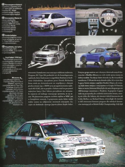 Historia Subaru Impreza STi