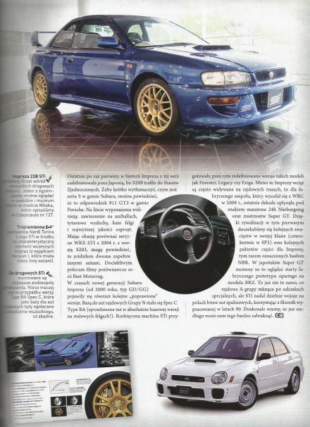 Historia Subaru Impreza STi