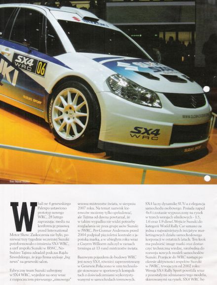 Suzuki Sx4 WRC