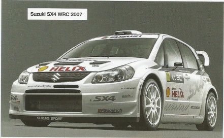 Suzuki Sx4 WRC.