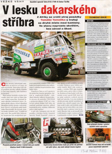 Tatra 818 2 TVR 45 Dakar TerrNo