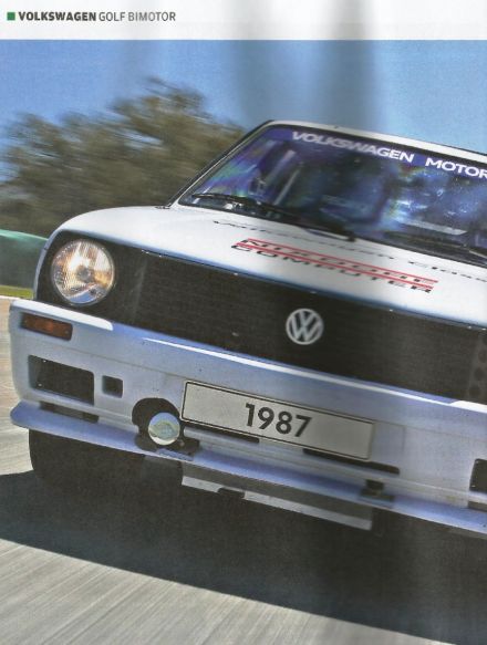 VW Golf II Bimotor