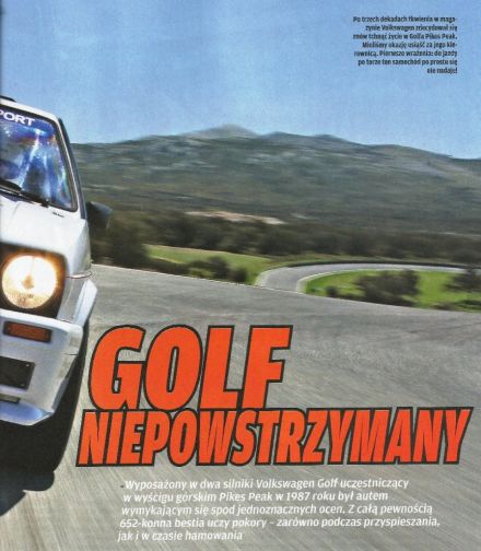 VW Golf II Bimotor