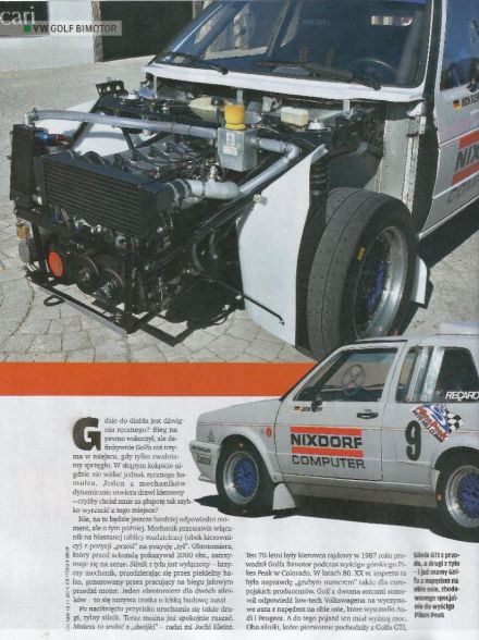 VW Golf II Bimotor