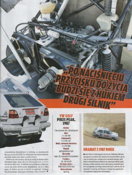 VW Golf II Bimotor