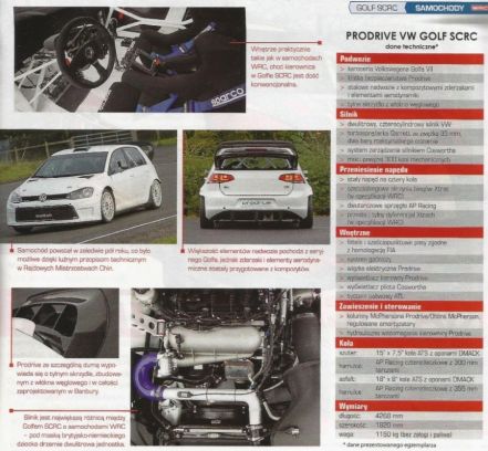 VW Golf SCRC Prodrive.
