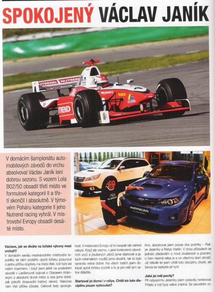 (Motor Sport magazyn – luty,marzec 2012)