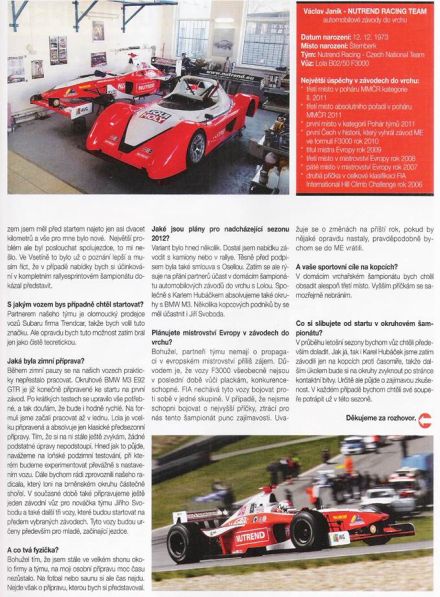 (Motor Sport magazyn – luty,marzec 2012)